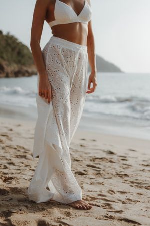 calça laise durga branco