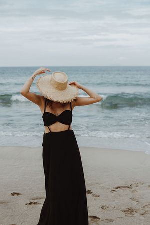 vestido shakti preto