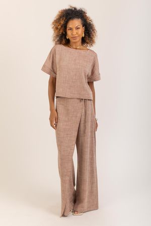 blusa nascente terroso