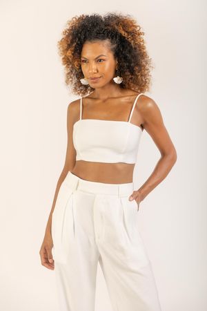 top aurora off white