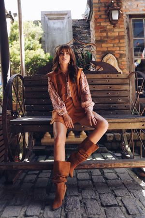 camisa aura folk